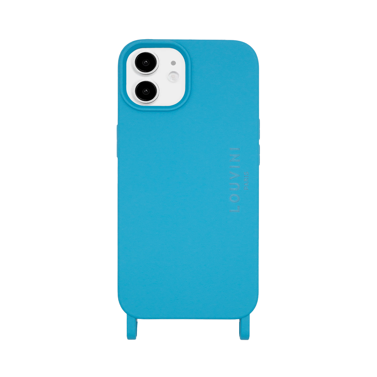 Coque iPhone MagSafe avec anneaux MILO - Bleu