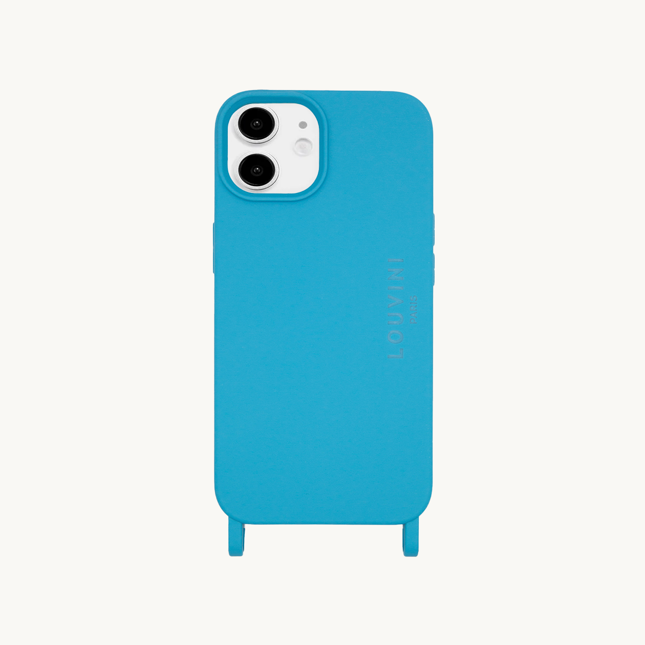 Coque iPhone MagSafe avec anneaux MILO - Bleu