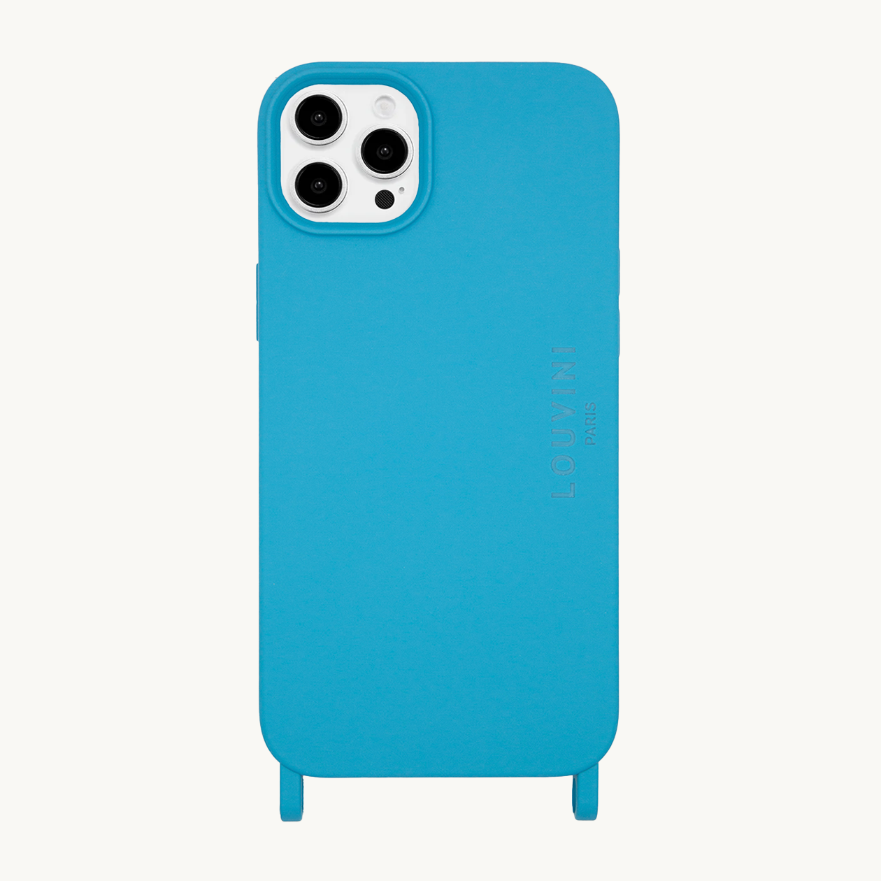 Coque iPhone MagSafe avec anneaux MILO - Bleu