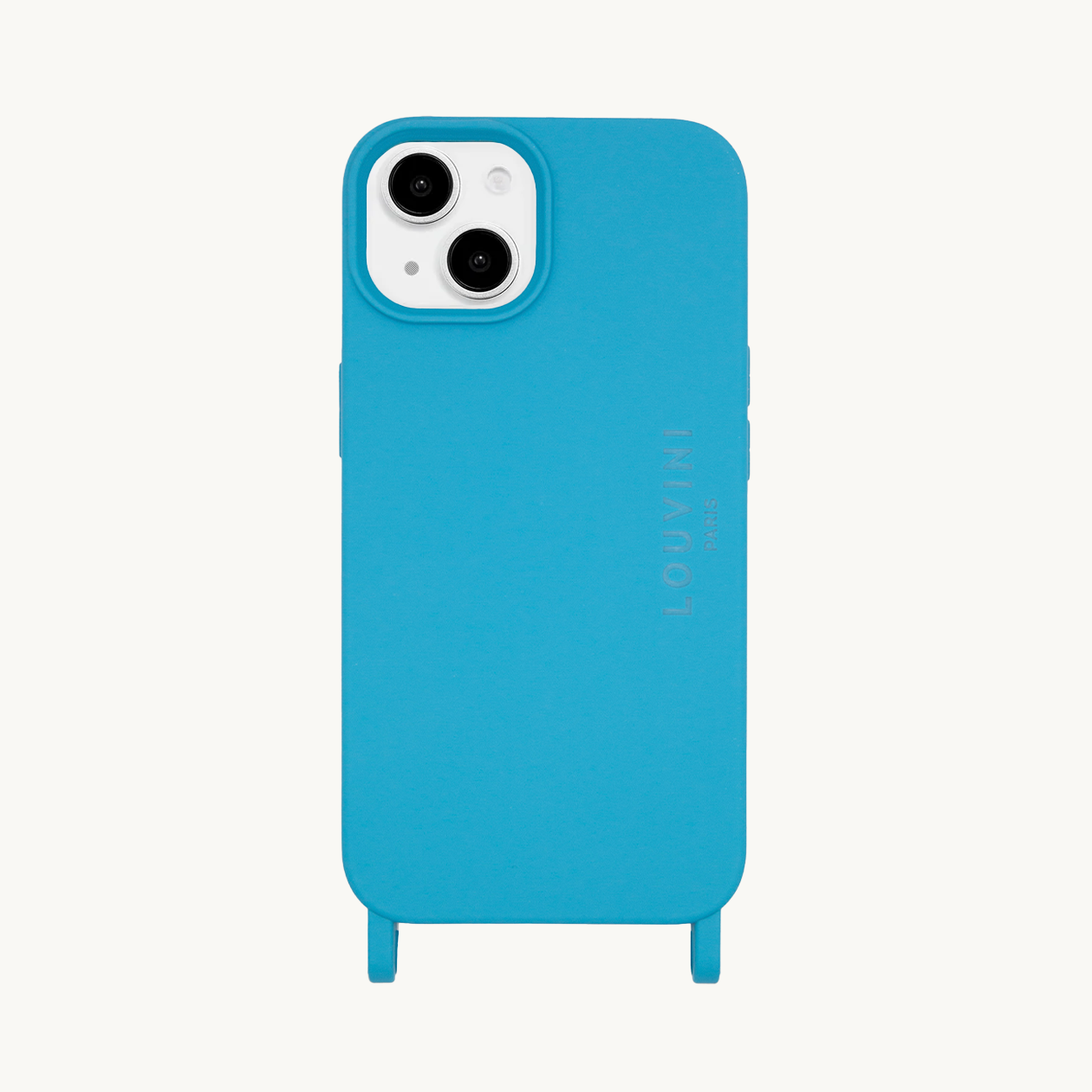 Coque iPhone MagSafe avec anneaux MILO - Bleu