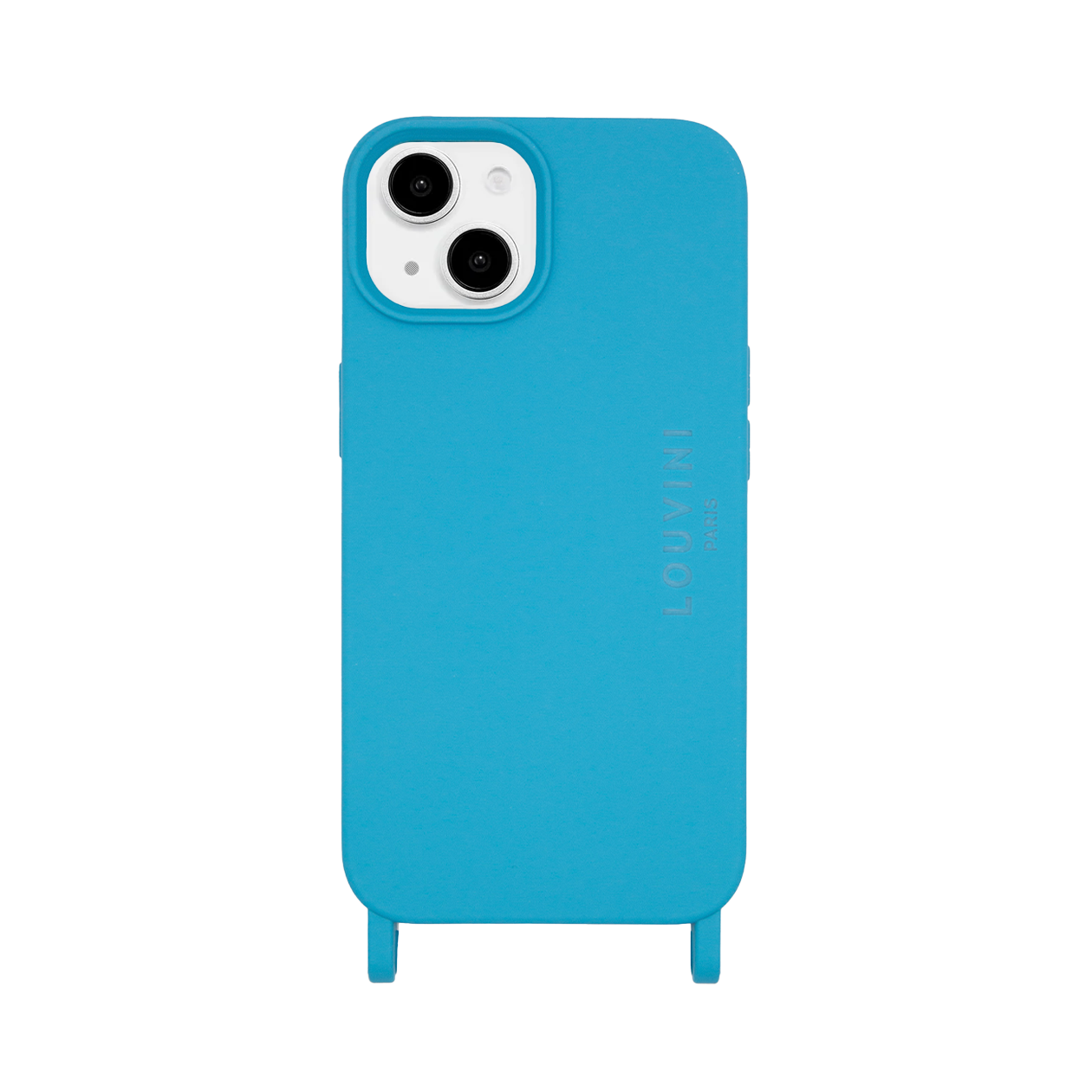 Coque iPhone MagSafe avec anneaux MILO - Bleu