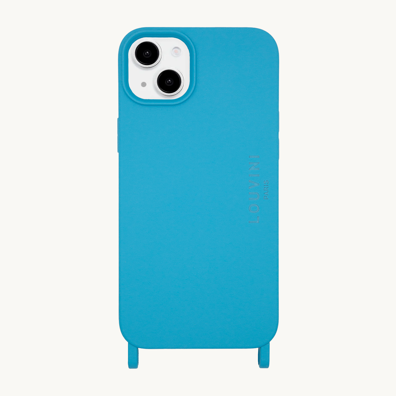 Coque iPhone MagSafe avec anneaux MILO - Bleu