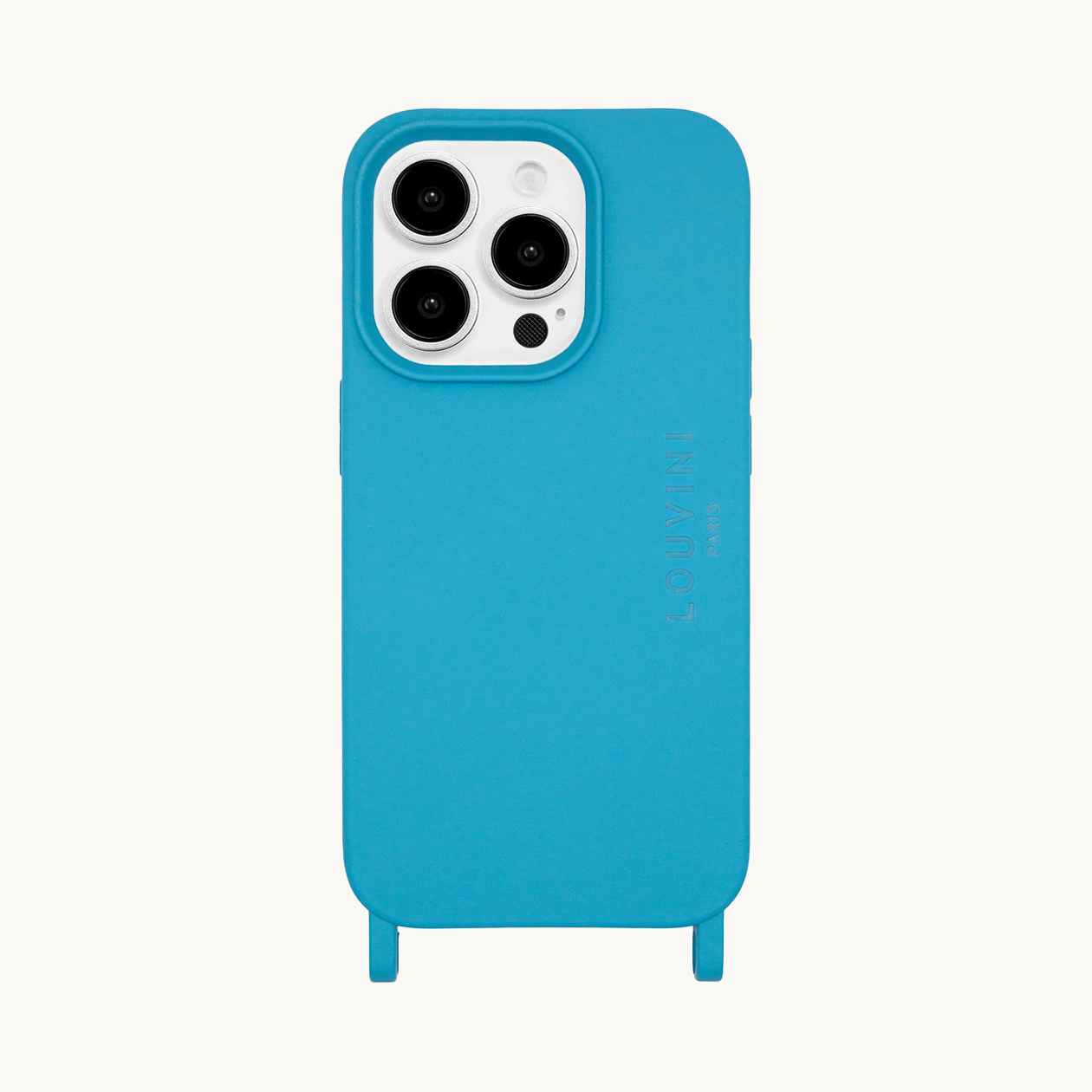 Coque iPhone MagSafe avec anneaux MILO - Bleu