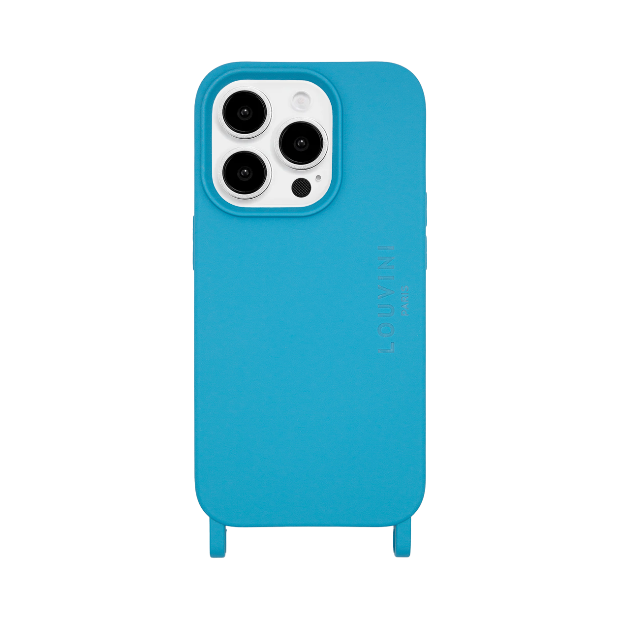 Coque iPhone MagSafe avec anneaux MILO - Bleu