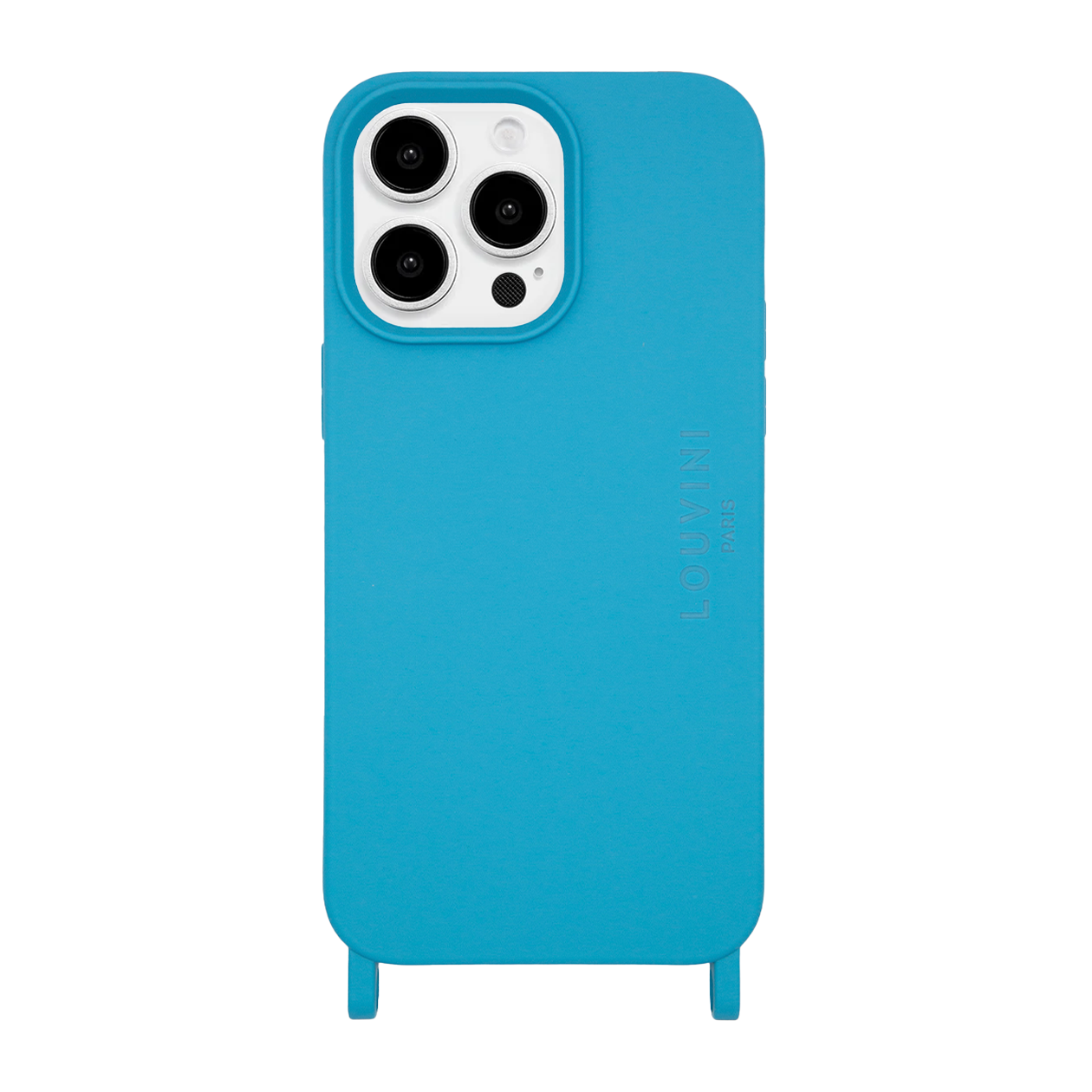 Coque iPhone MagSafe avec anneaux MILO - Bleu