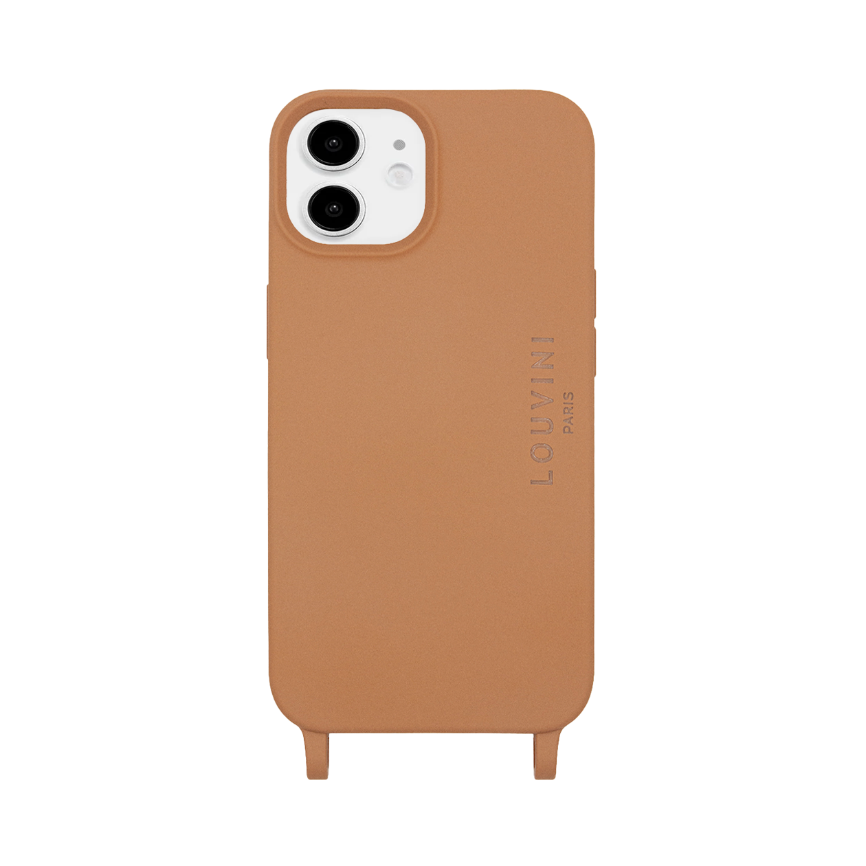 Coque iPhone MagSafe avec anneaux MILO - Cannelle