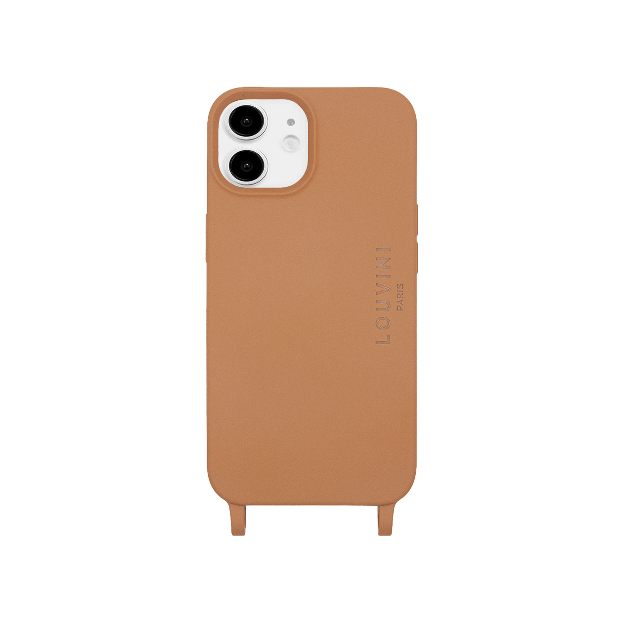 Coque iPhone MagSafe avec anneaux MILO - Cannelle