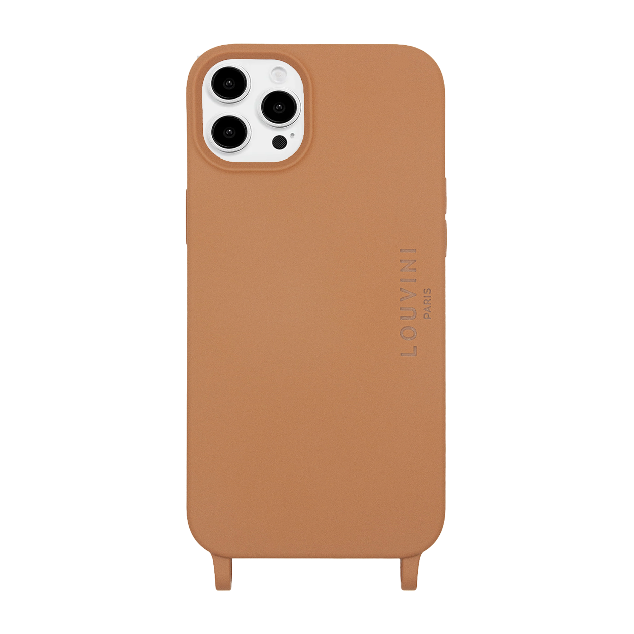 Coque iPhone MagSafe avec anneaux MILO - Cannelle
