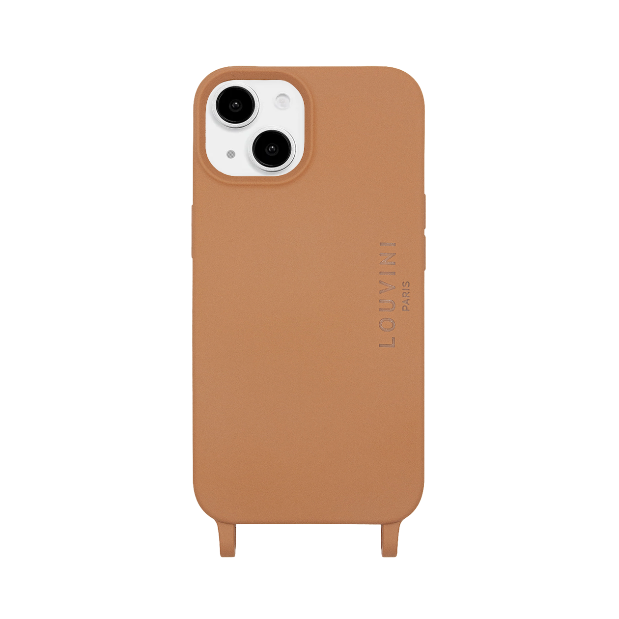 Coque iPhone MagSafe avec anneaux MILO - Cannelle