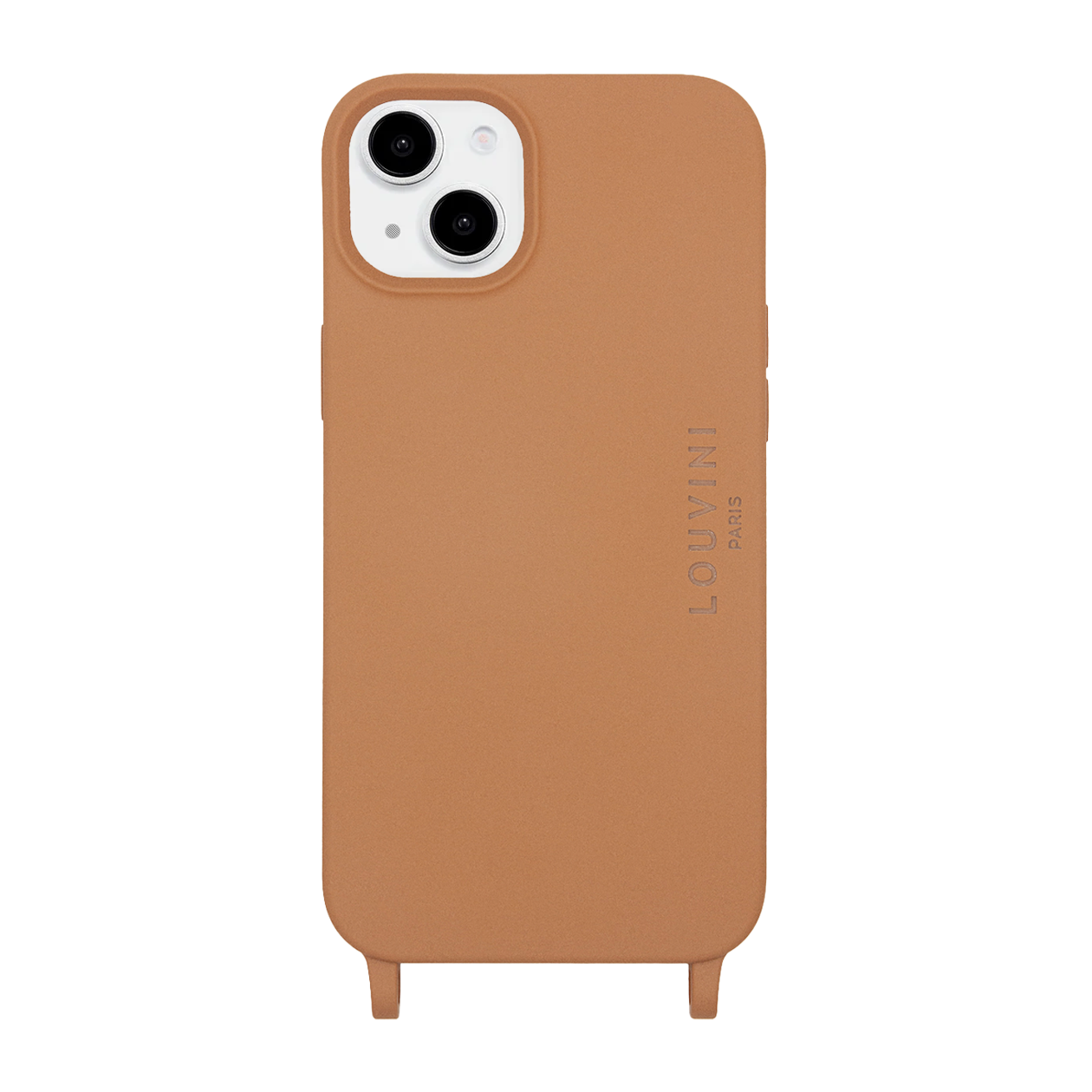 Coque iPhone MagSafe avec anneaux MILO - Cannelle