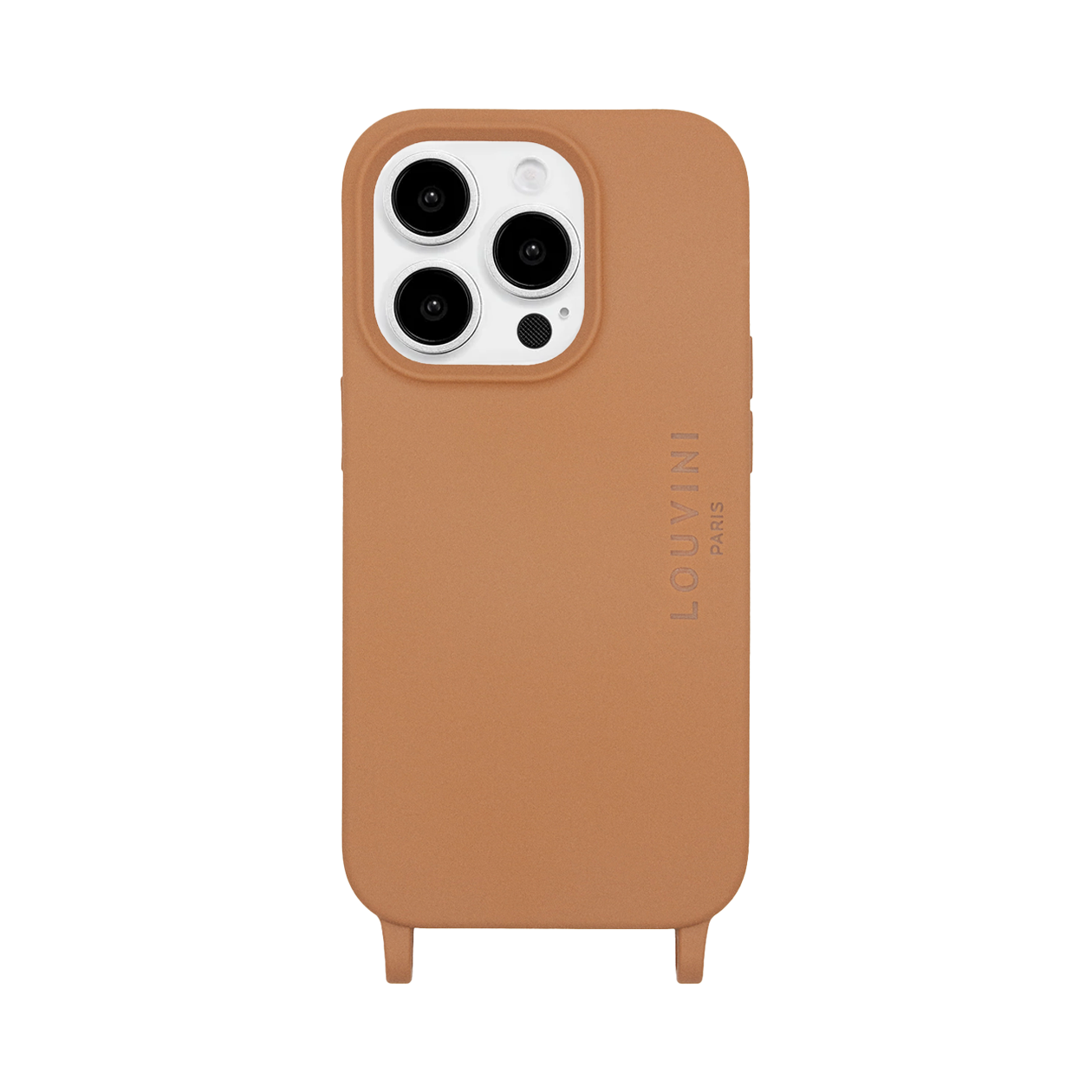 Coque iPhone MagSafe avec anneaux MILO - Cannelle