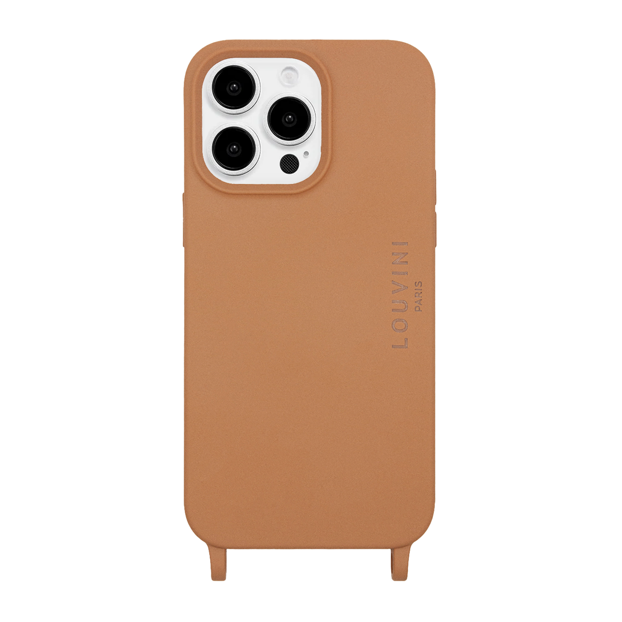 Coque iPhone MagSafe avec anneaux MILO - Cannelle