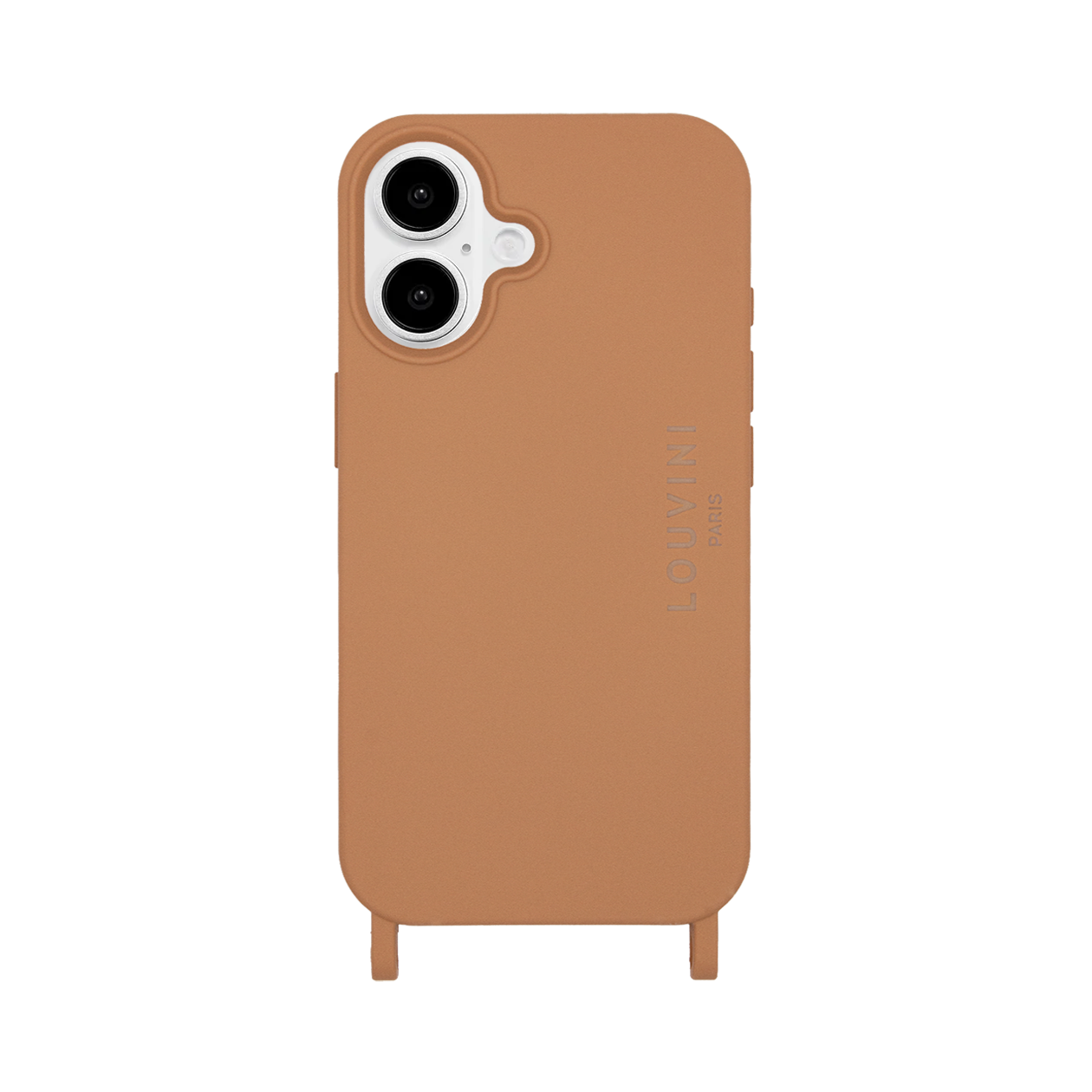 Coque iPhone MagSafe avec anneaux MILO - Cannelle