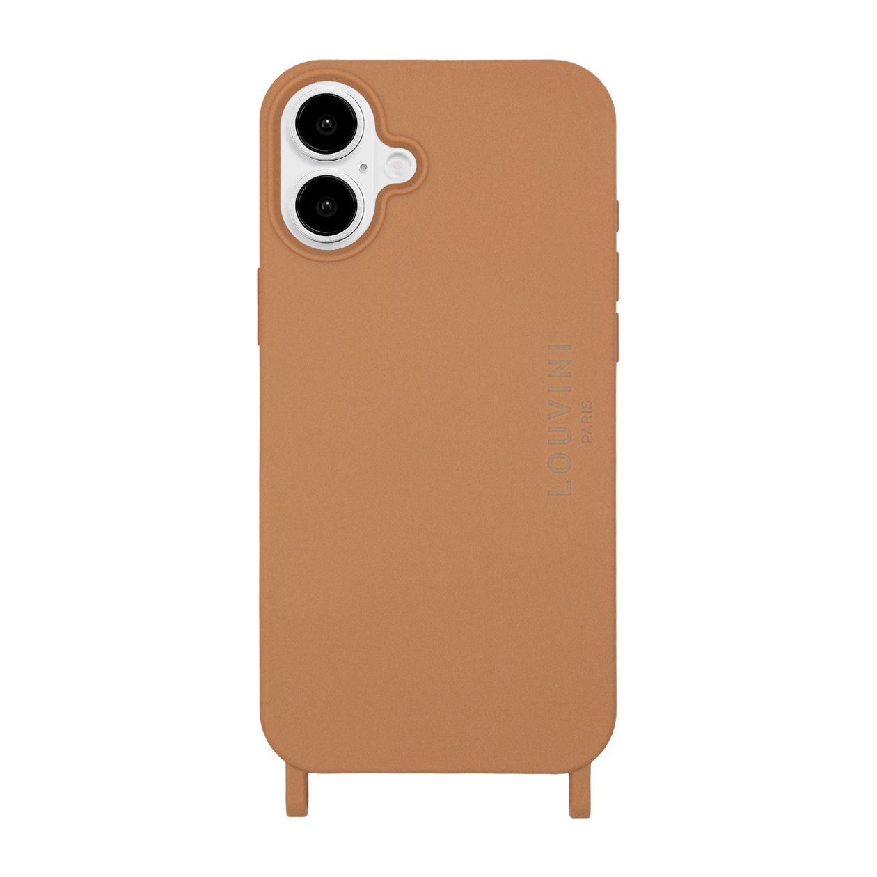 Coque iPhone MagSafe avec anneaux MILO - Cannelle