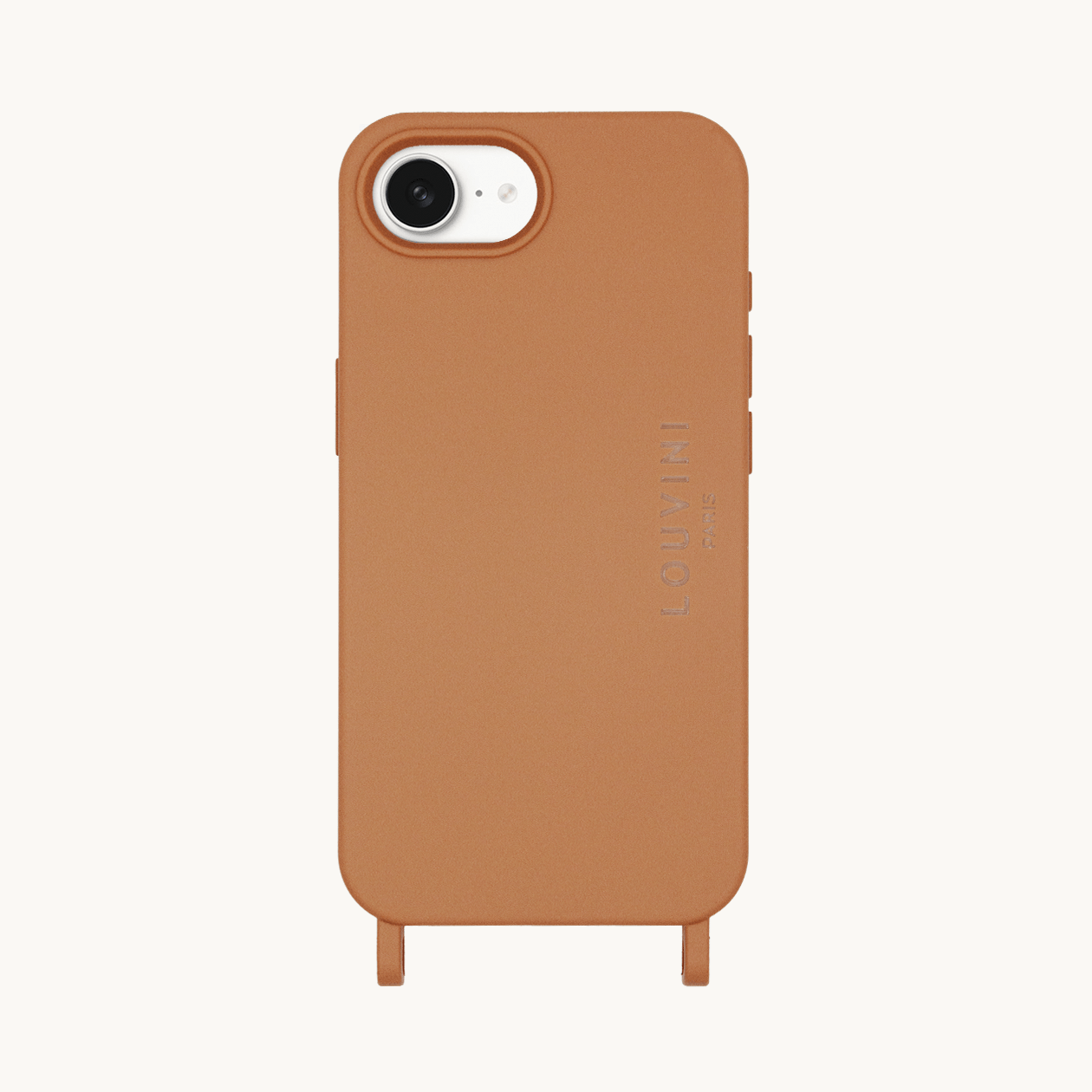 Coque iPhone MagSafe avec anneaux MILO - Cannelle