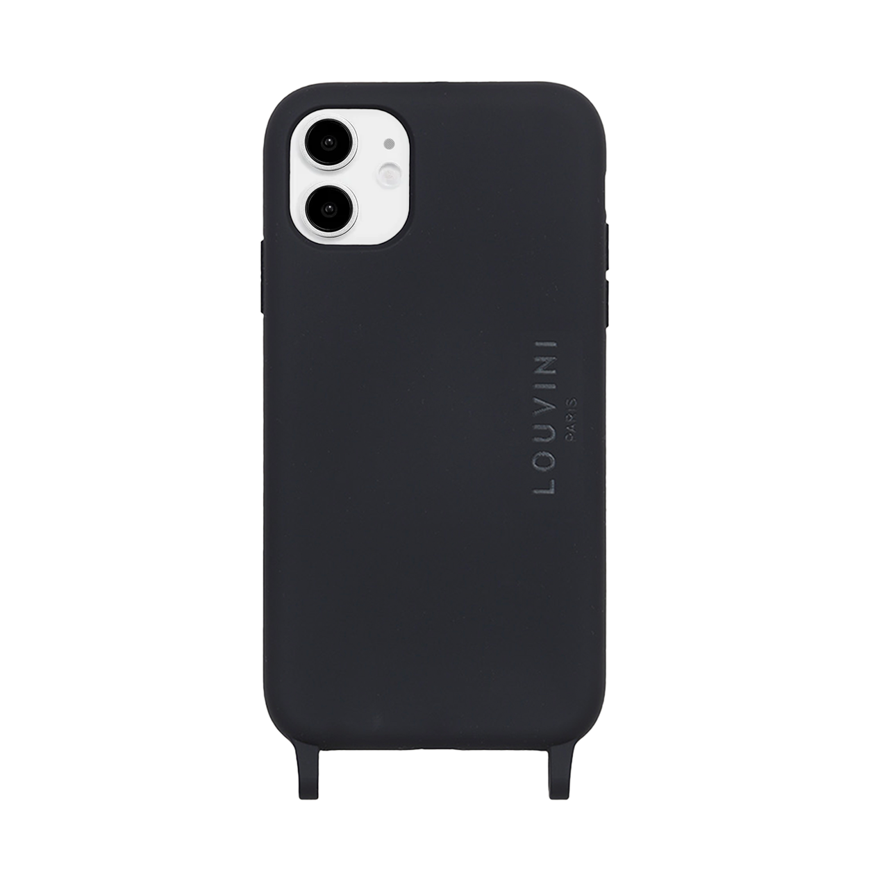Coque iPhone MagSafe avec anneaux MILO - Noir