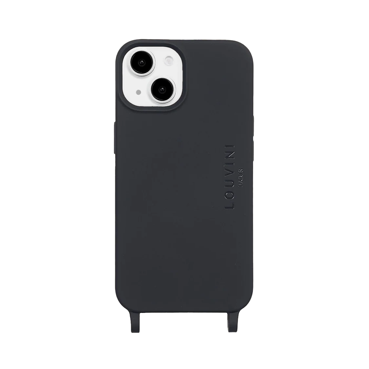 Coque iPhone MagSafe avec anneaux MILO - Noir