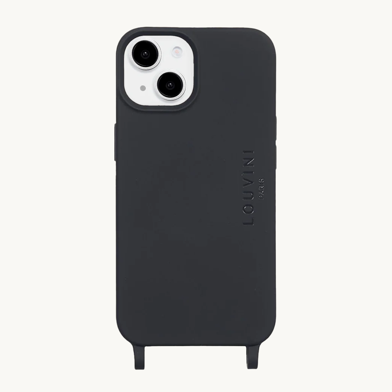 Coque iPhone MagSafe avec anneaux MILO - Noir