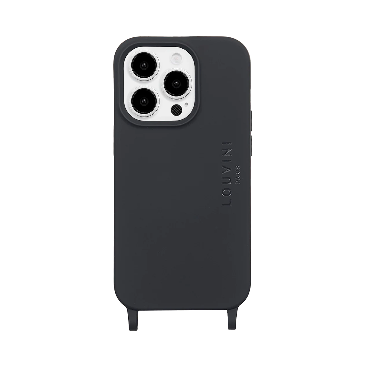 Coque iPhone MagSafe avec anneaux MILO - Noir