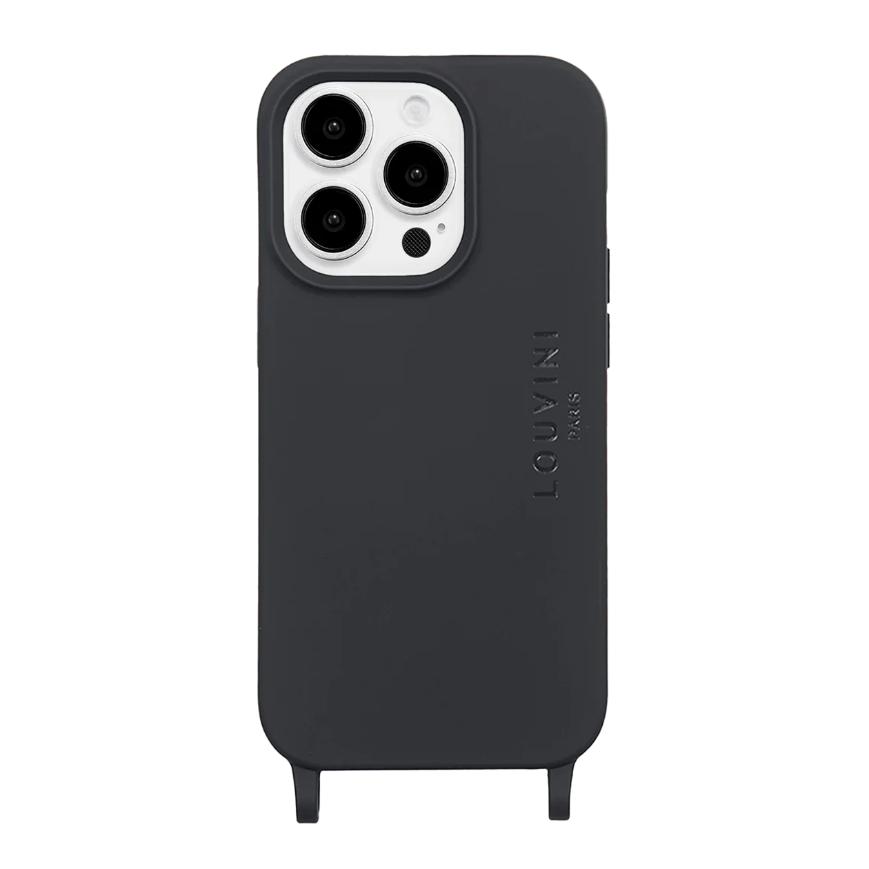 Coque iPhone MagSafe avec anneaux MILO - Noir