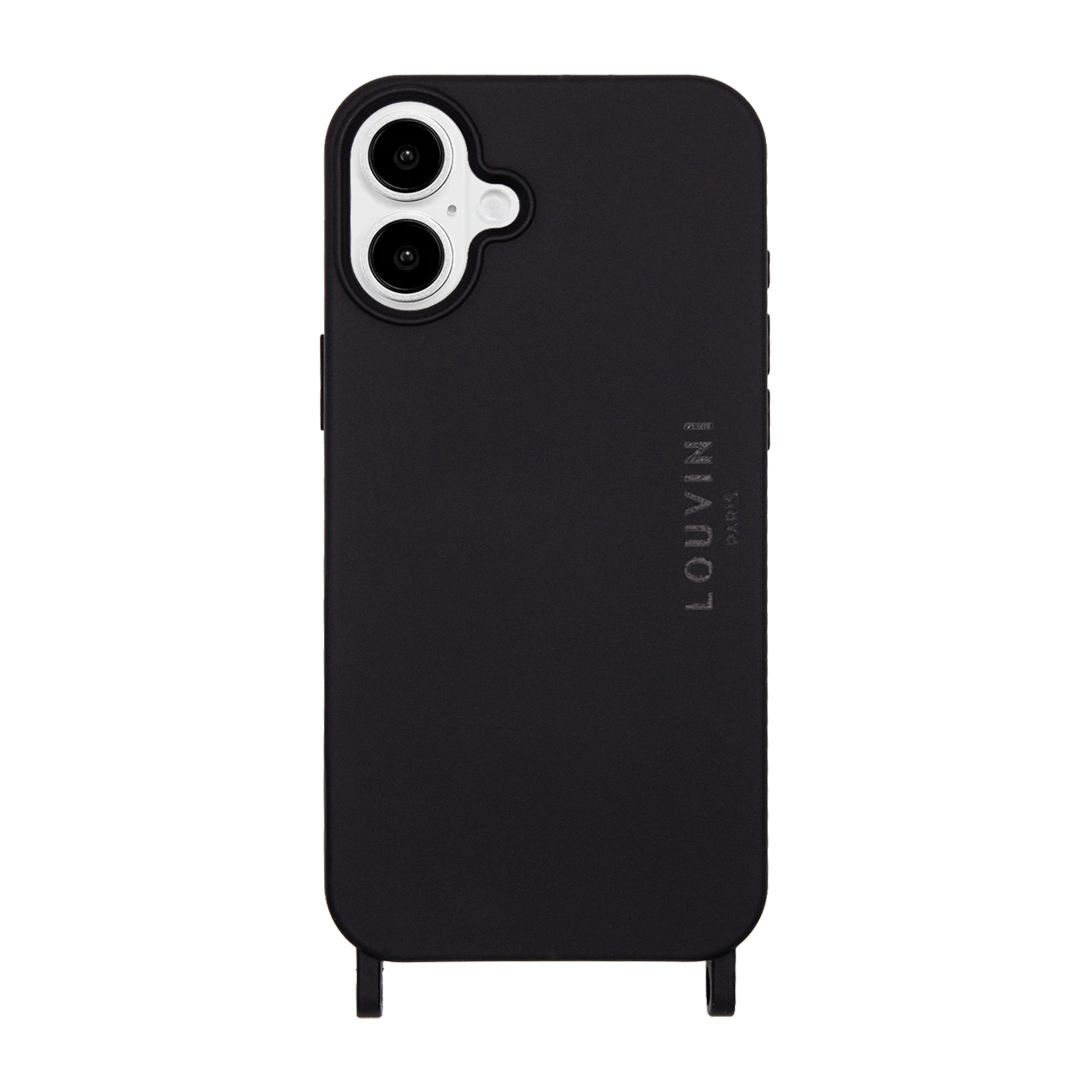 Coque iPhone MagSafe avec anneaux MILO - Noir
