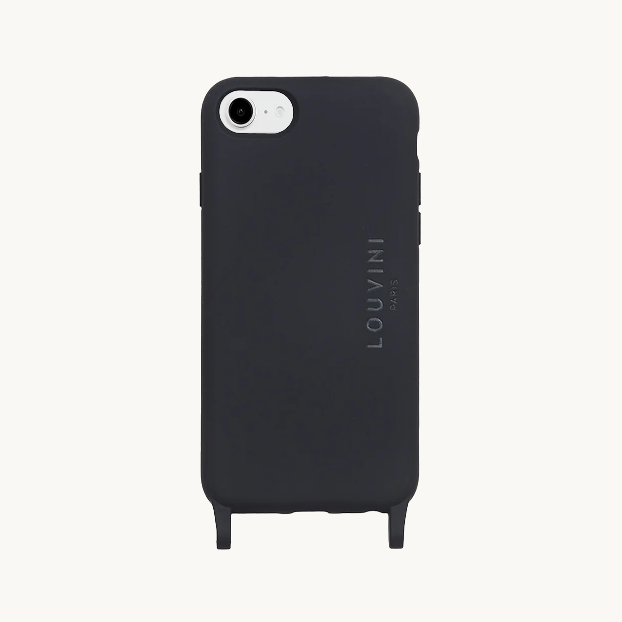 Coque iPhone MagSafe avec anneaux MILO - Noir