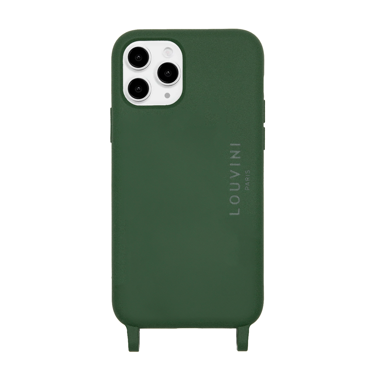 Coque iPhone MagSafe avec anneaux MILO - Olive