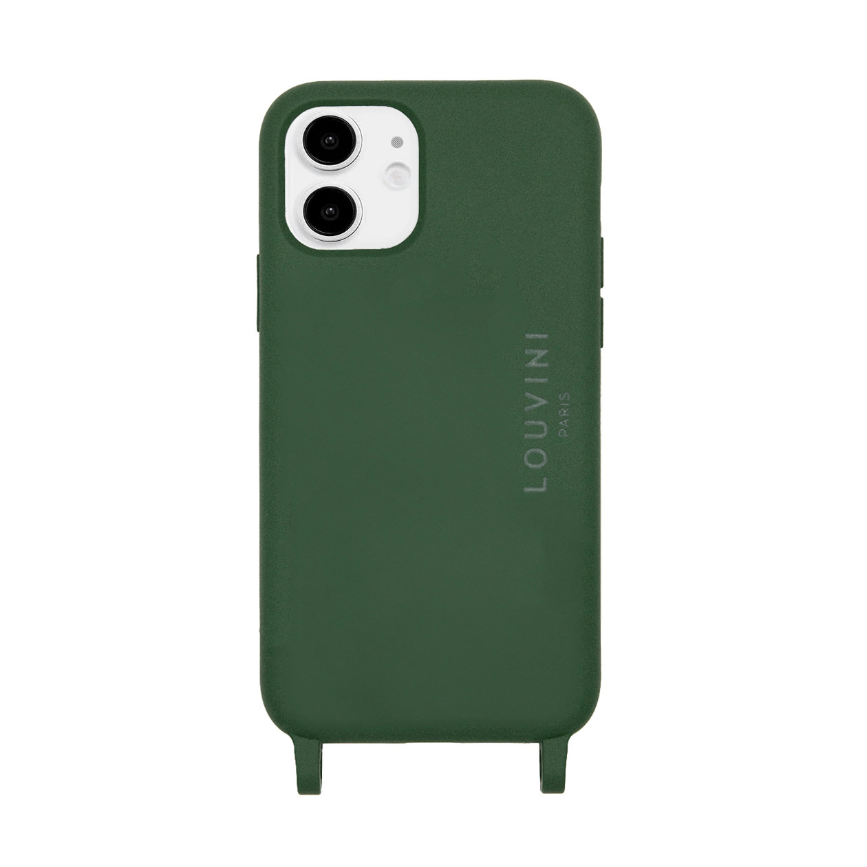 Coque iPhone MagSafe avec anneaux MILO - Olive