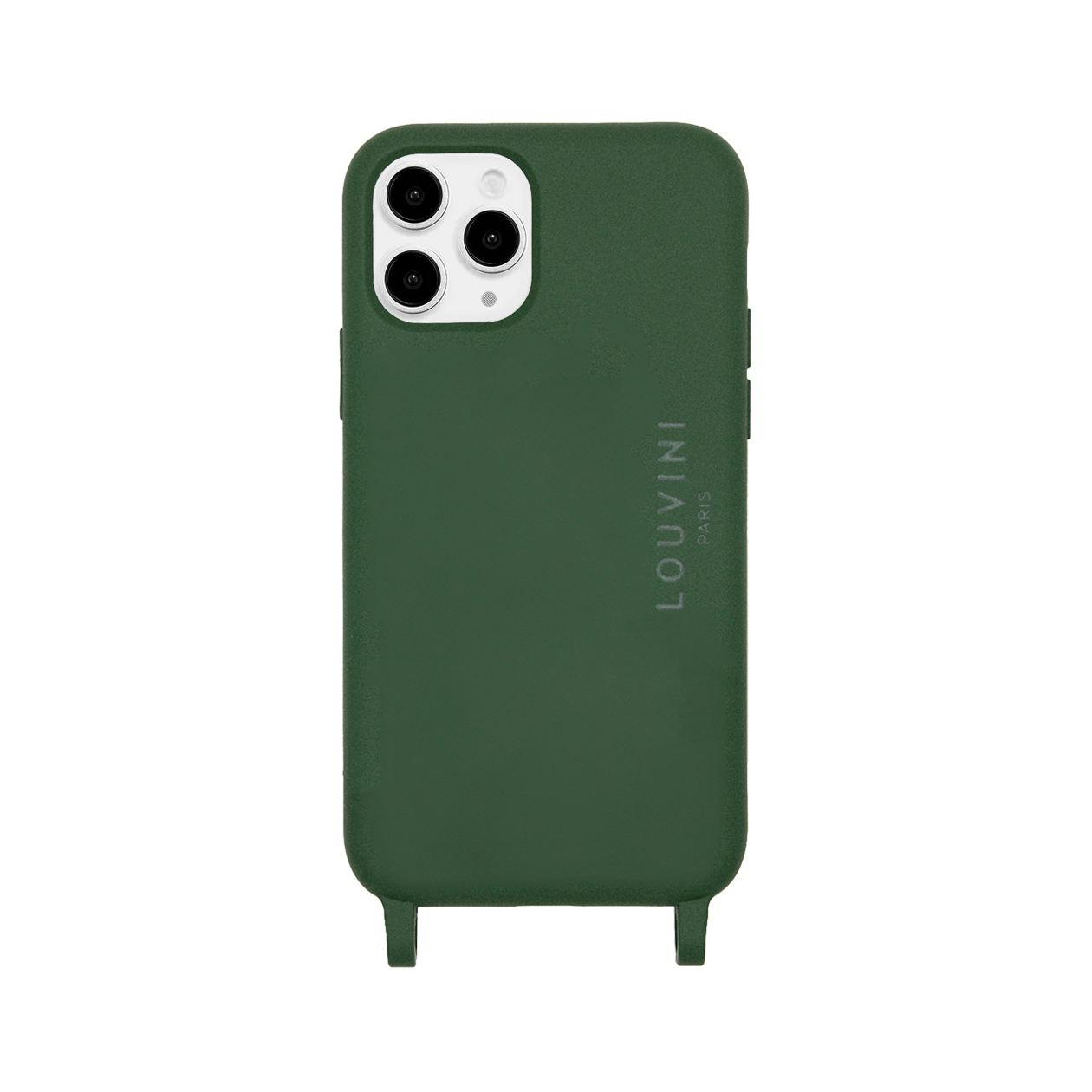Coque iPhone MagSafe avec anneaux MILO - Olive