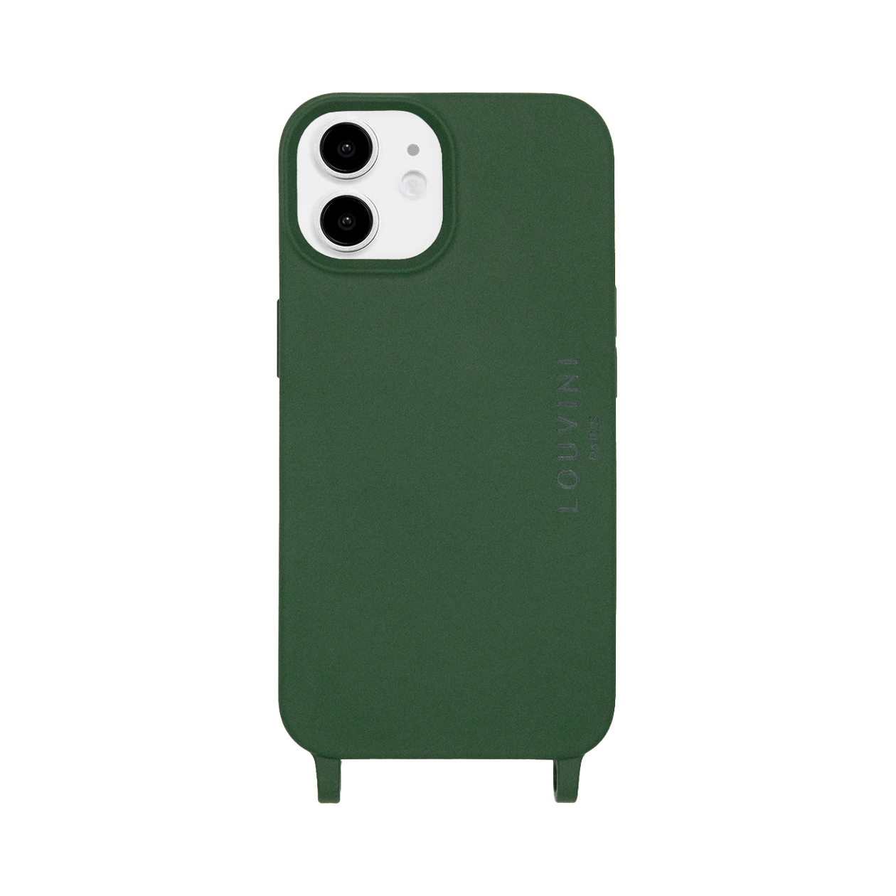 Coque iPhone MagSafe avec anneaux MILO - Olive