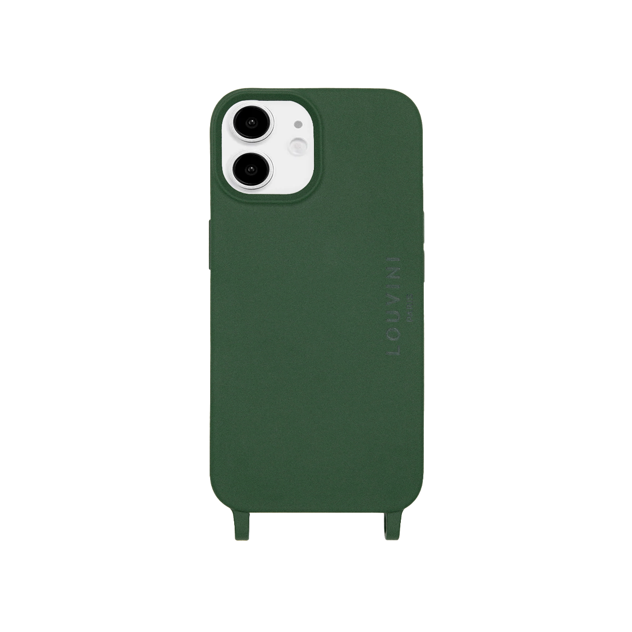 Coque iPhone MagSafe avec anneaux MILO - Olive