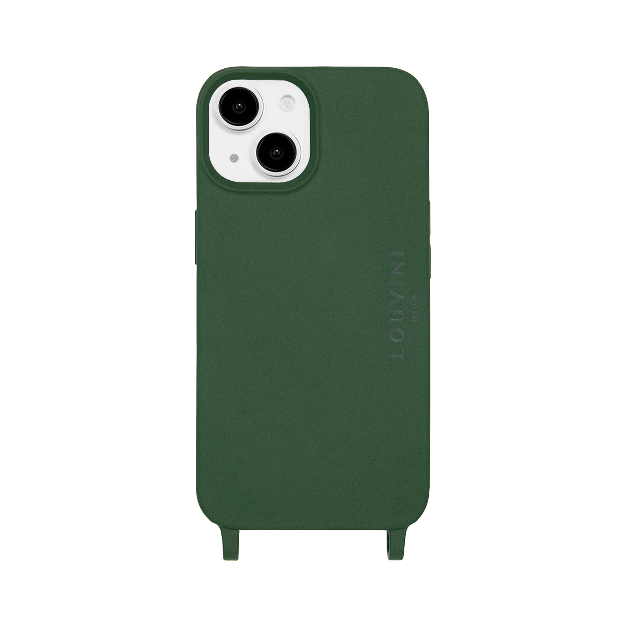 Coque iPhone MagSafe avec anneaux MILO - Olive