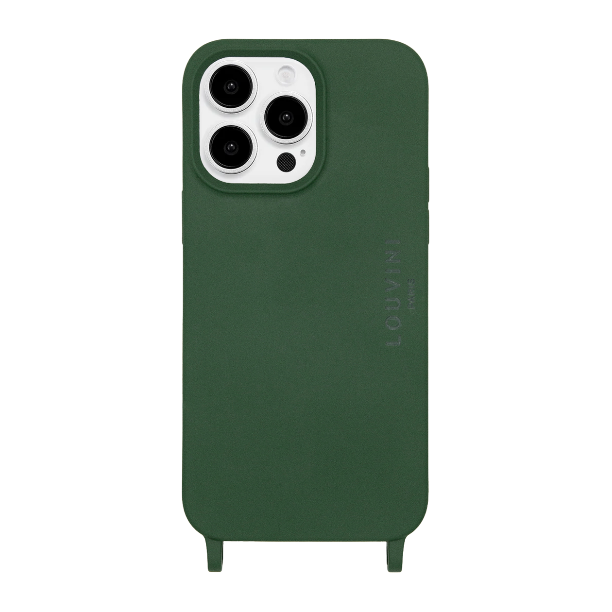 Coque iPhone MagSafe avec anneaux MILO - Olive