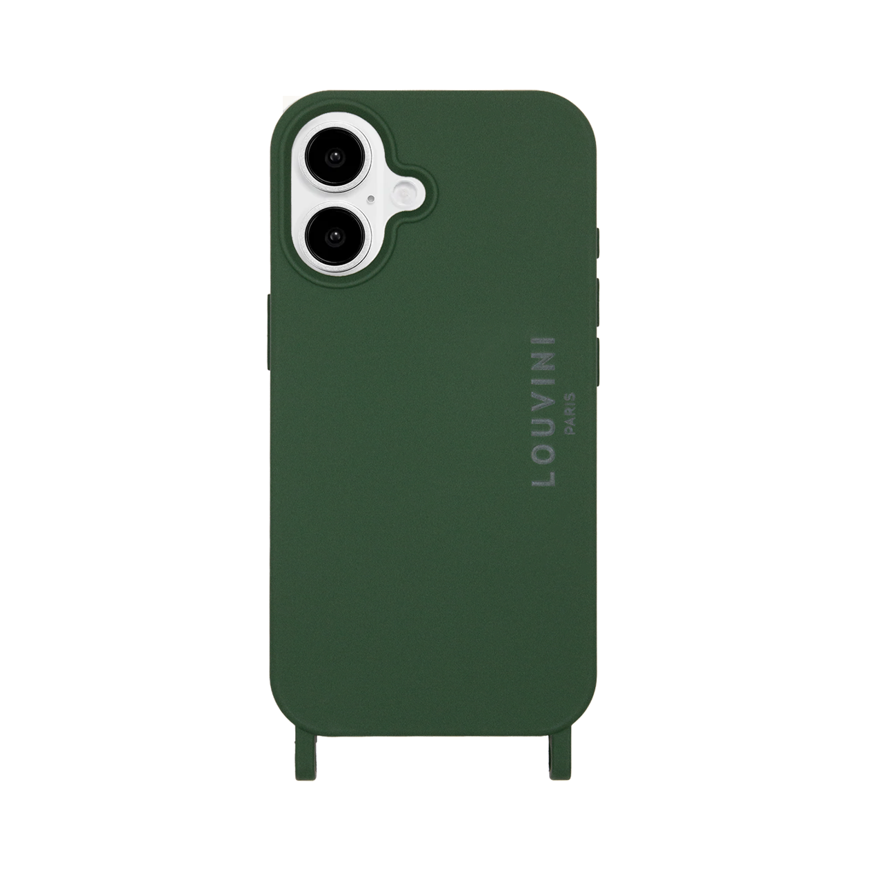 Coque iPhone MagSafe avec anneaux MILO - Olive