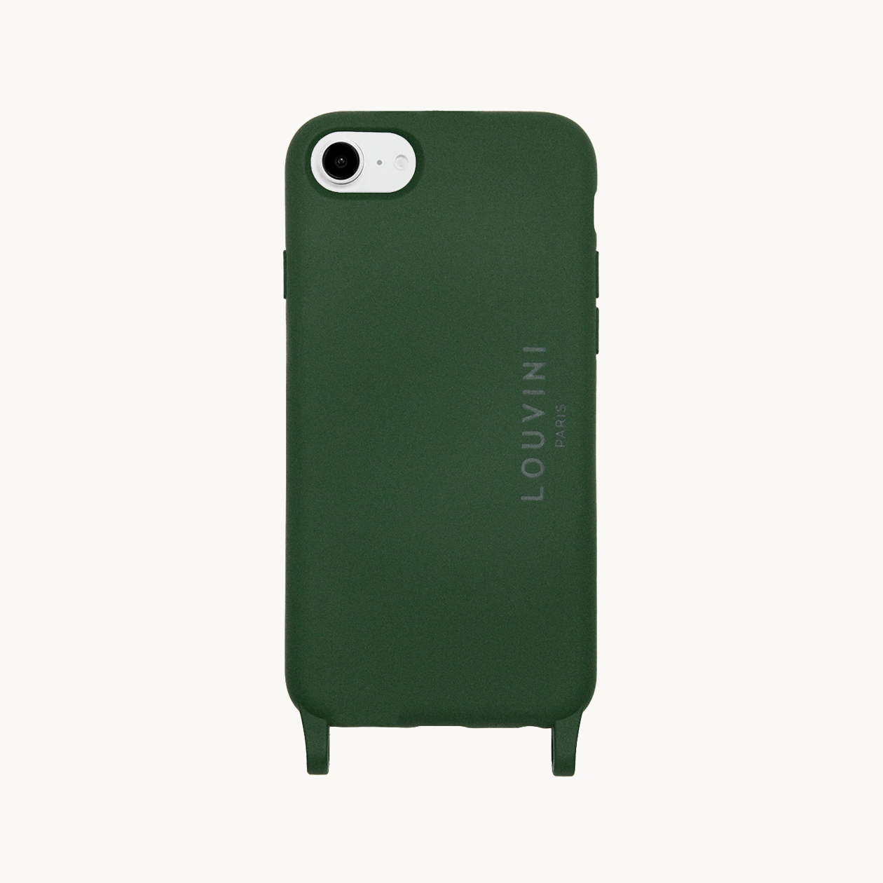 Coque iPhone MagSafe avec anneaux MILO - Olive