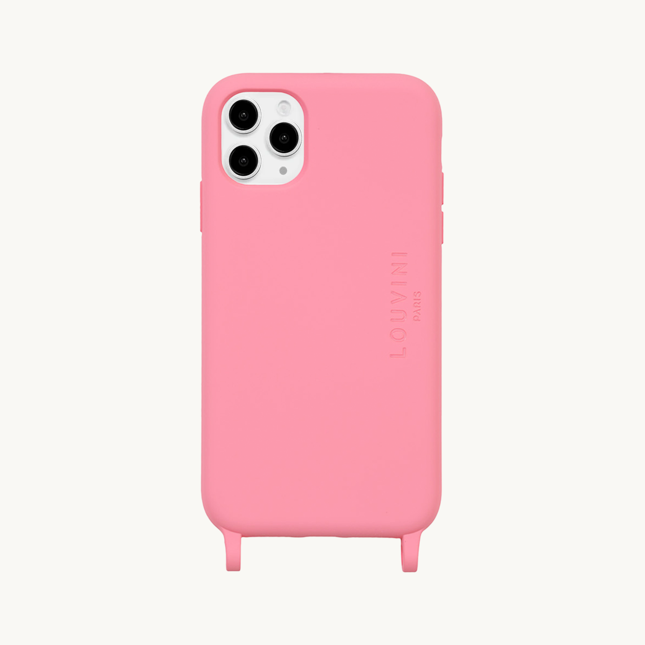 Coque iPhone MagSafe avec anneaux MILO - Rose
