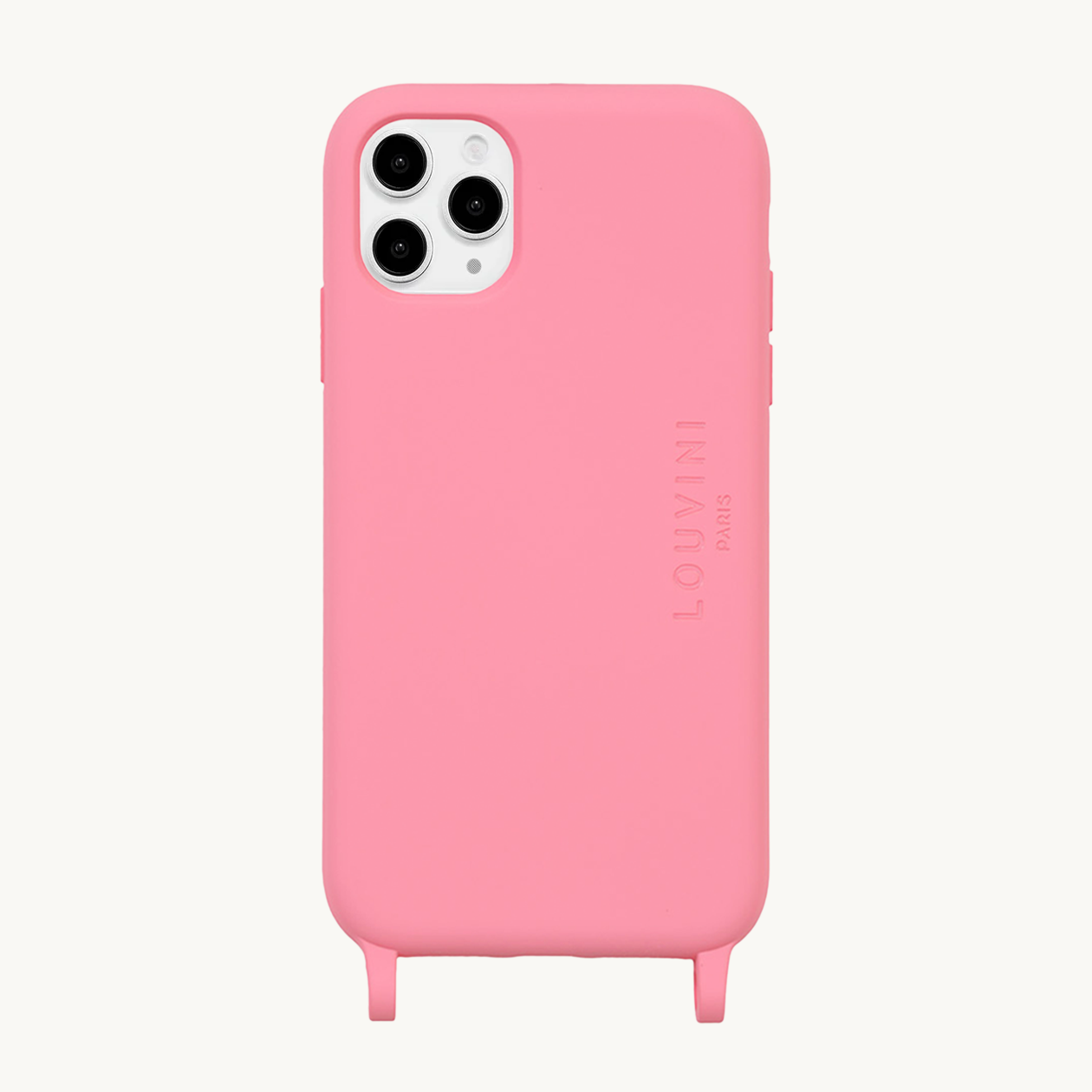 Coque iPhone MagSafe avec anneaux MILO - Rose