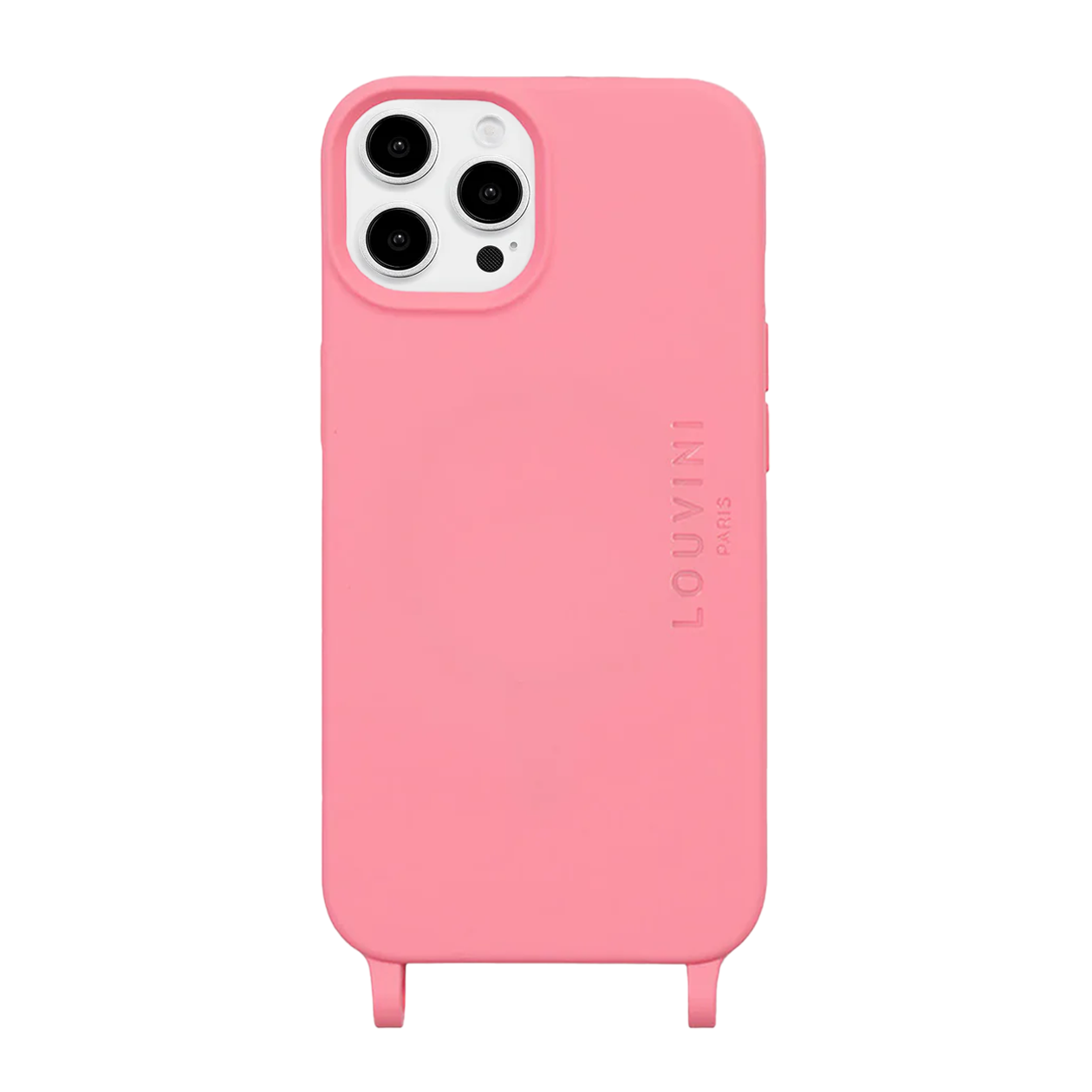 Coque iPhone MagSafe avec anneaux MILO - Rose