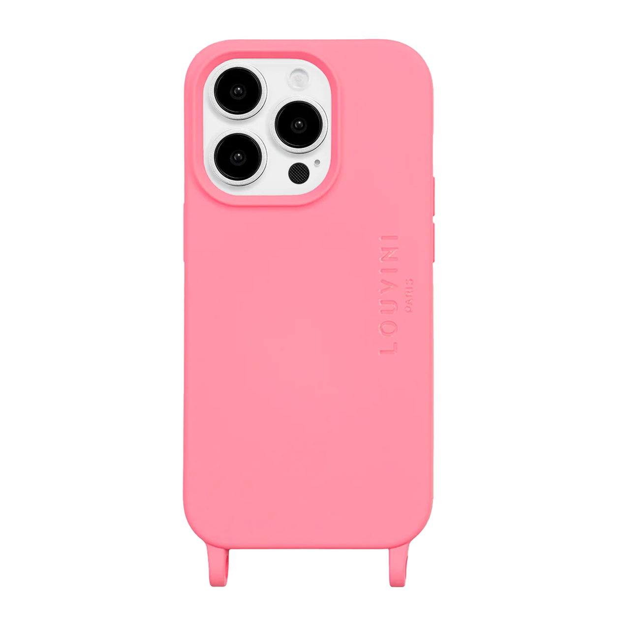 Coque iPhone MagSafe avec anneaux MILO - Rose