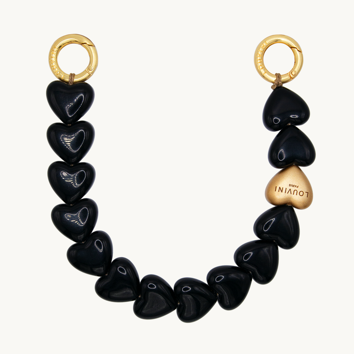 Bracelet PETIT CUORE - Noir
