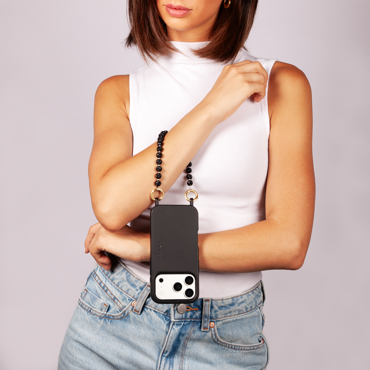 Bracelet PETIT DAISY - Noir