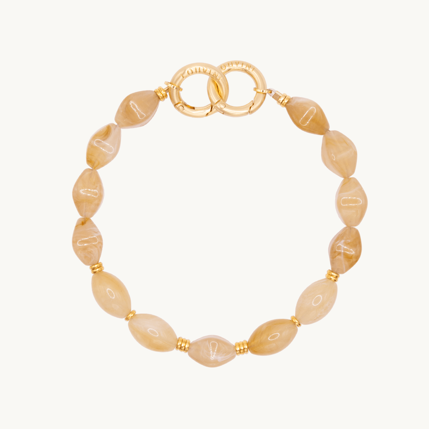 Bracelet PETIT RITA - Marron clair