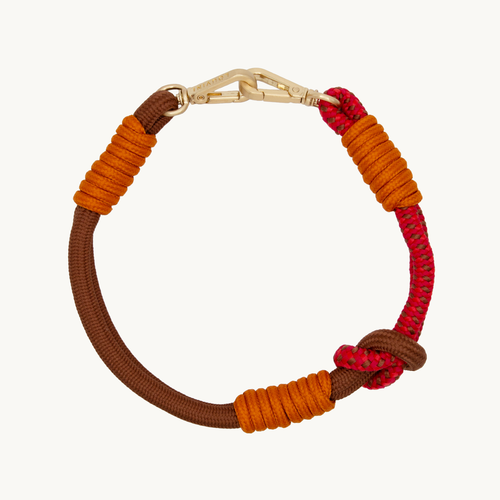 Bracelet PETIT TESSA - Marron Rouge