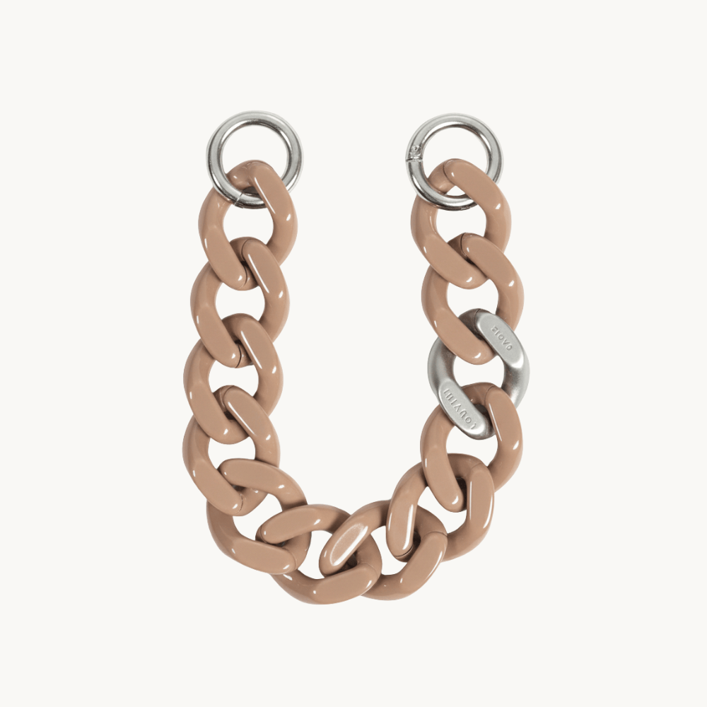 Bracelet PETIT ZOE Argenté - Taupe