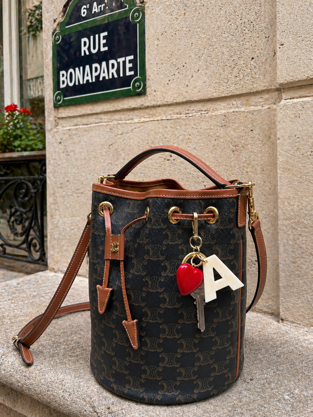PORTE-CLÉ - Lettre d'Amour A