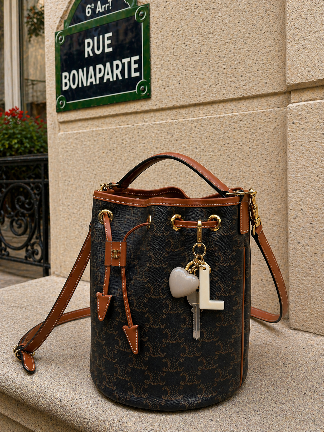 PORTE-CLÉ - Lettre d'Amour L