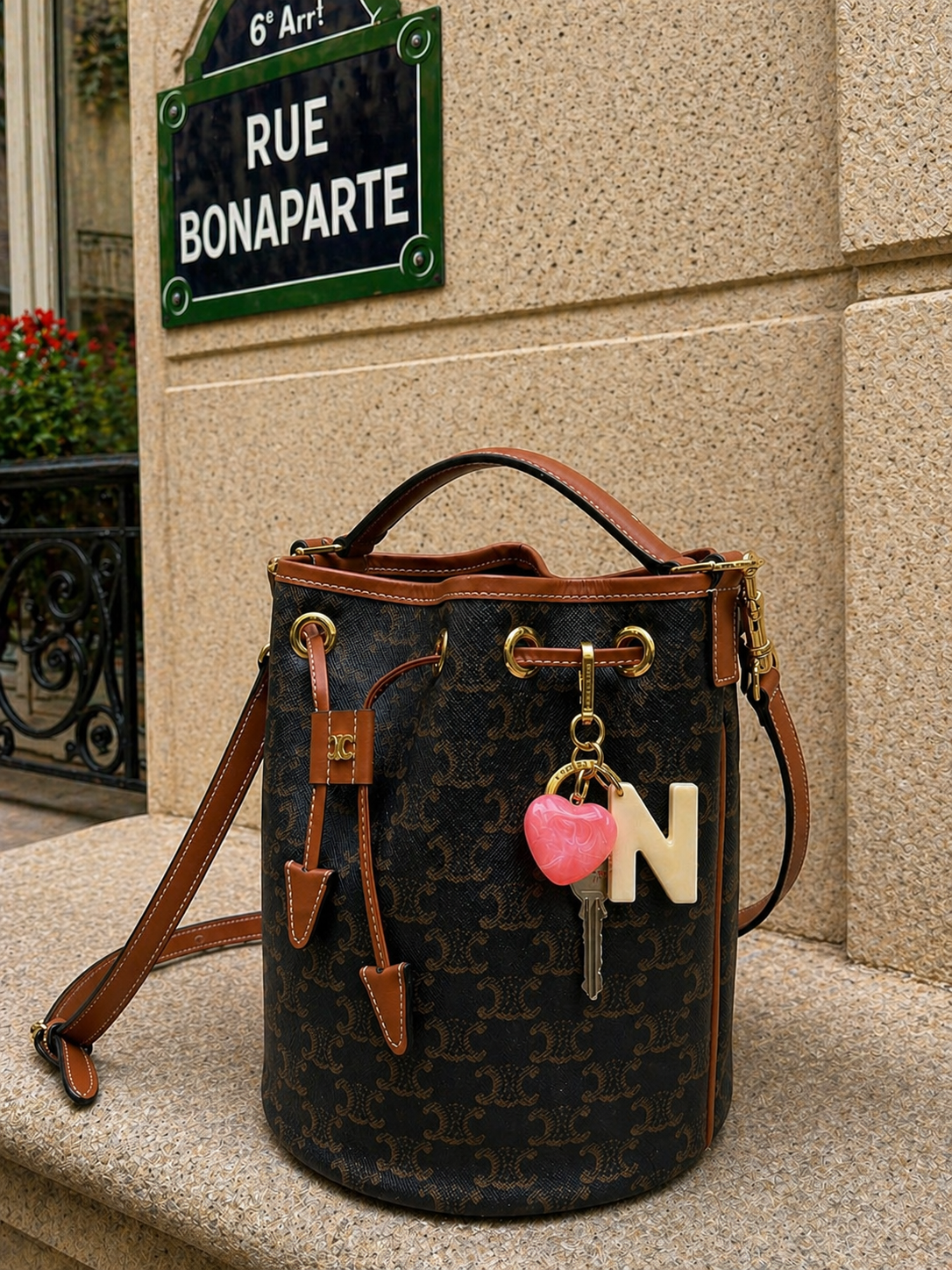 PORTE-CLÉ - Lettre d'Amour N