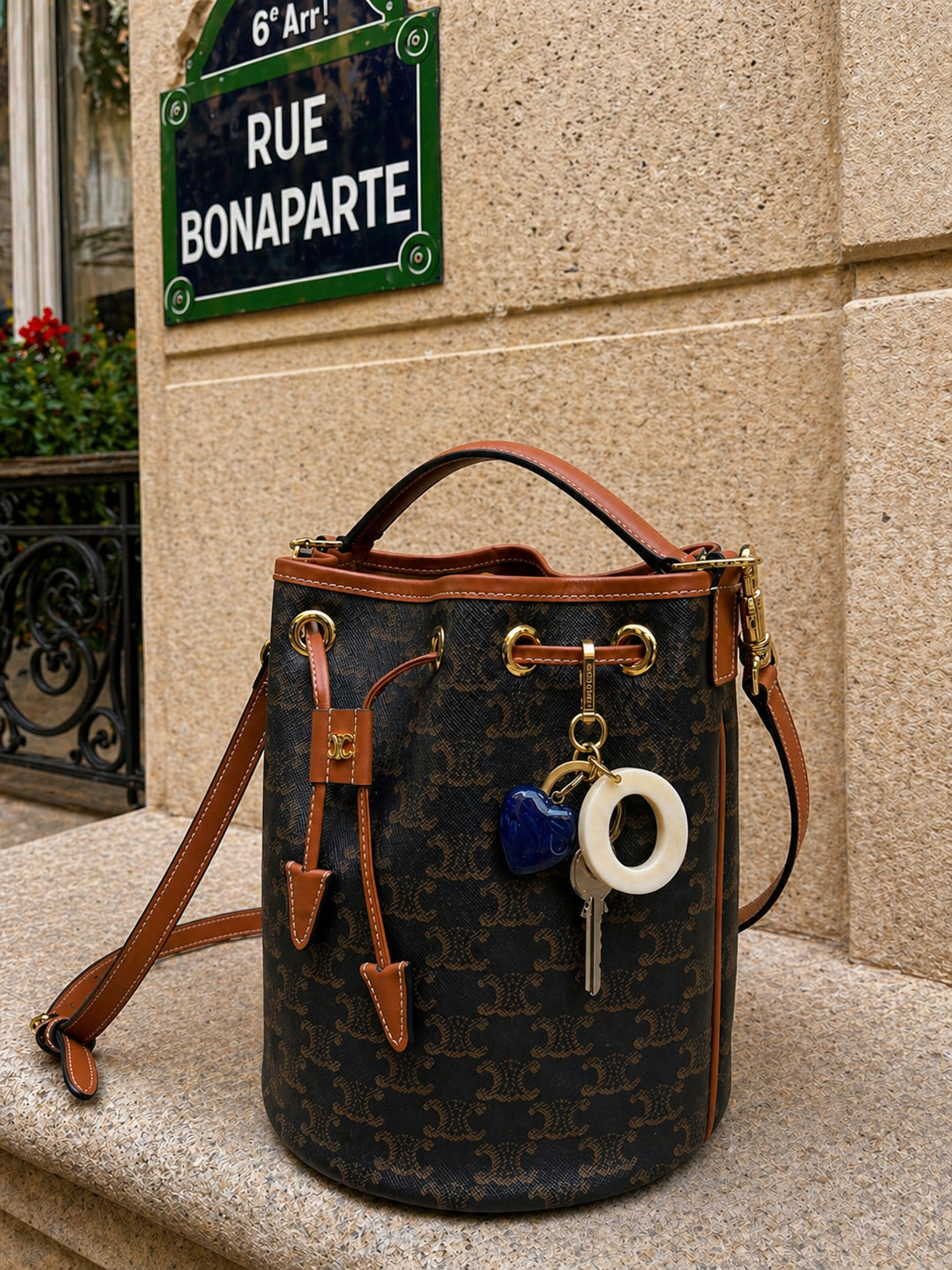 PORTE-CLÉ - Lettre d'Amour O