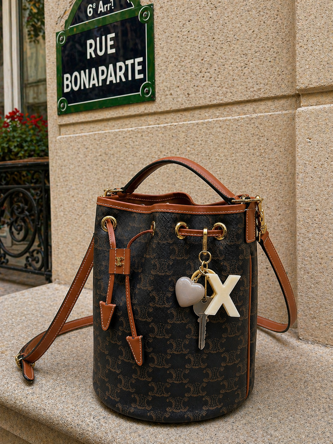 PORTE-CLÉ - Lettre d'Amour X