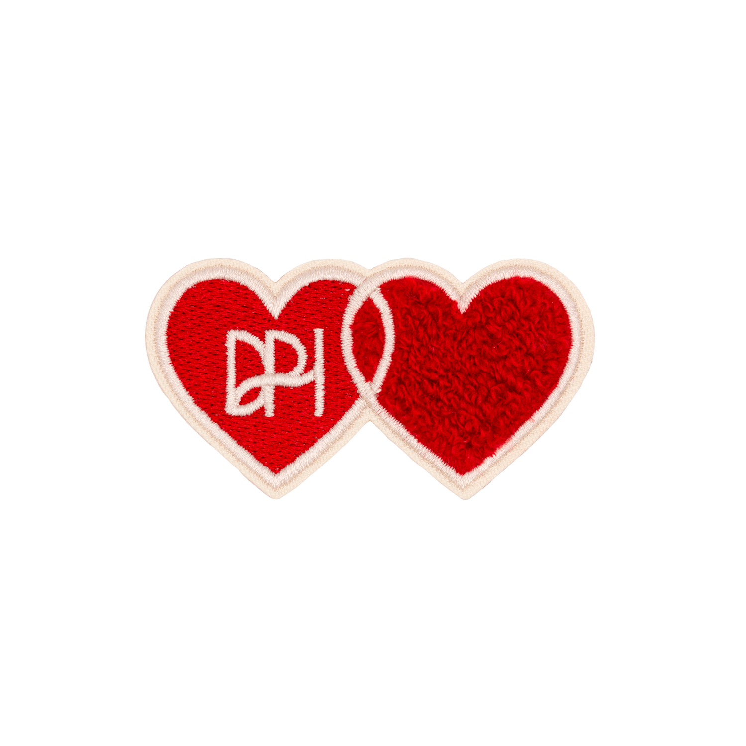STICKER Brodé x Des Petits Hauts - Coeur Rouge
